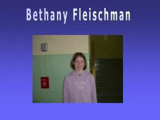 Bethany Fleischman