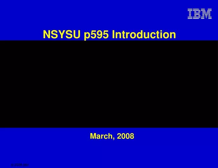 nsysu p595 introduction