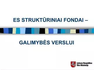 es strukt riniai fondai