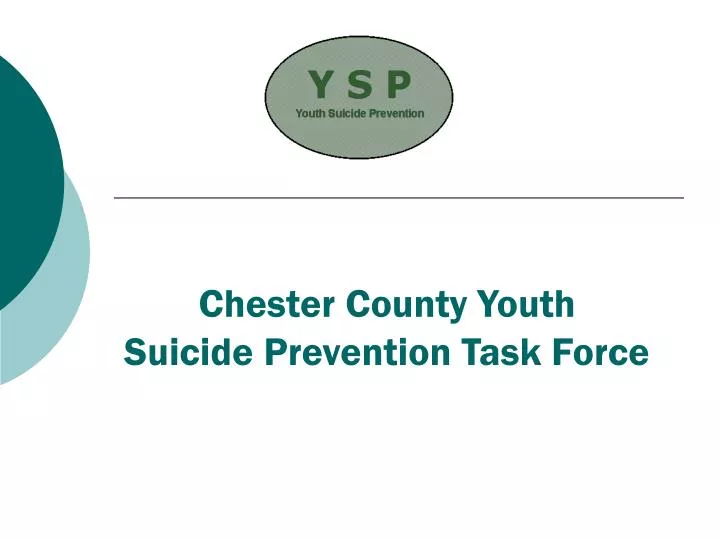 chester county youth suicide prevention task force