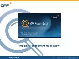 Process Management Made Easy!