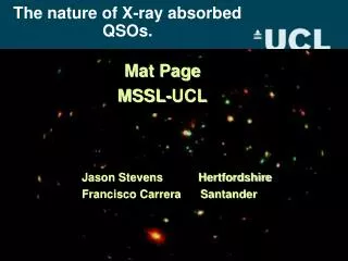 The nature of X-ray absorbed QSOs.