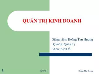 qua n tri kinh doanh