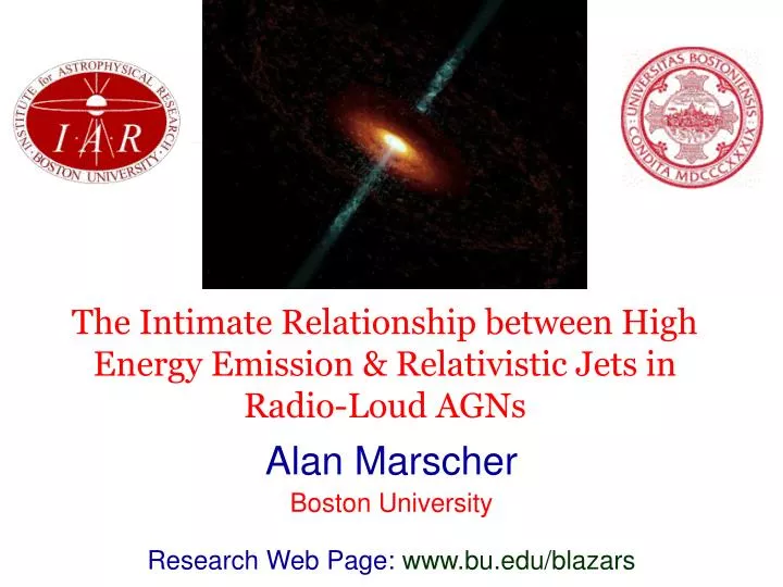 the intimate relationship between high energy emission relativistic jets in radio loud agns