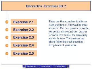 Interactive Exercises Set 2