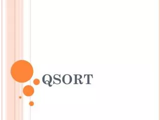 QSORT