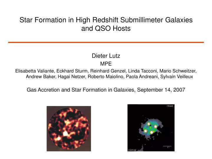 star formation in high redshift submillimeter galaxies and qso hosts