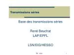 Transmissions séries - slide 1