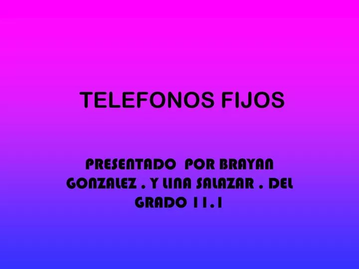 telefonos fijos