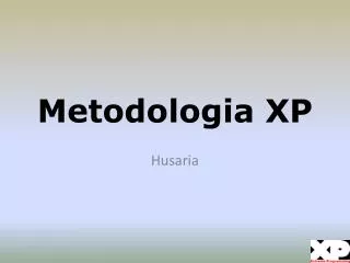 metodologia xp