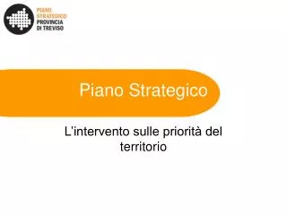 piano strategico