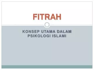 fitrah