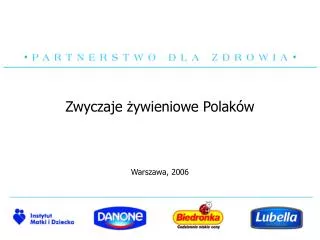 zwyczaje ywieniowe polak w