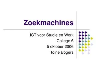 zoekmachines