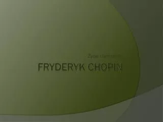 ycie i tw rczo