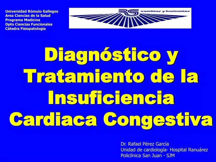 diagn stico y tratamiento de la insuficiencia cardiaca congestiva