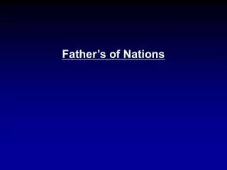 father s of nations