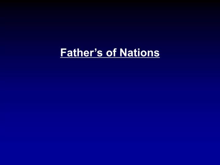 father s of nations