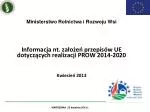 WARSZAWA 23 kwietnia 2013 r. - slide 1