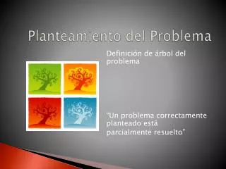 planteamiento del problema