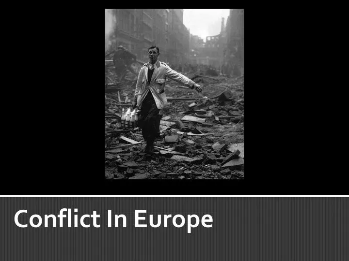conflict in europe