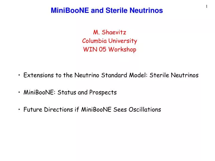 miniboone and sterile neutrinos