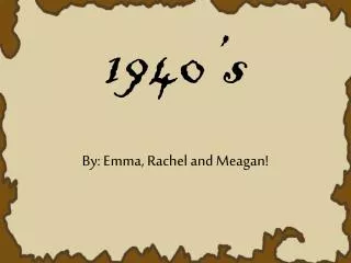 1940 s