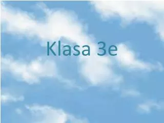 klasa 3e