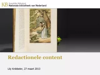 redactionele content