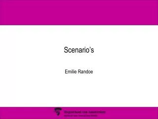 scenario s