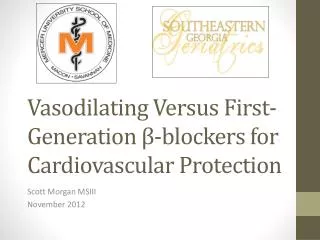 Vasodilating Versus First-Generation ?-blockers for Cardiovascular Protection