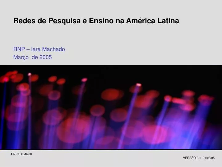 redes de pesquisa e ensino na am rica latina