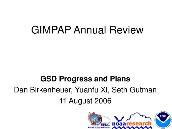 gimpap annual review