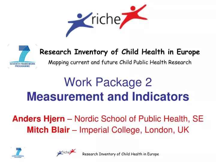work package 2 measurement and indicators