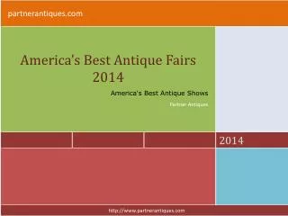 America's Best Antiques Fairs 2014