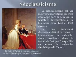 n oclassicisme