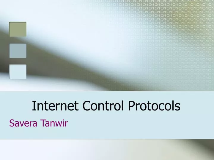 internet control protocols