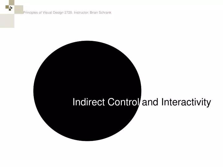 indirect control