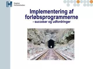 implementering af forl bsprogrammerne succeser og udfordringer