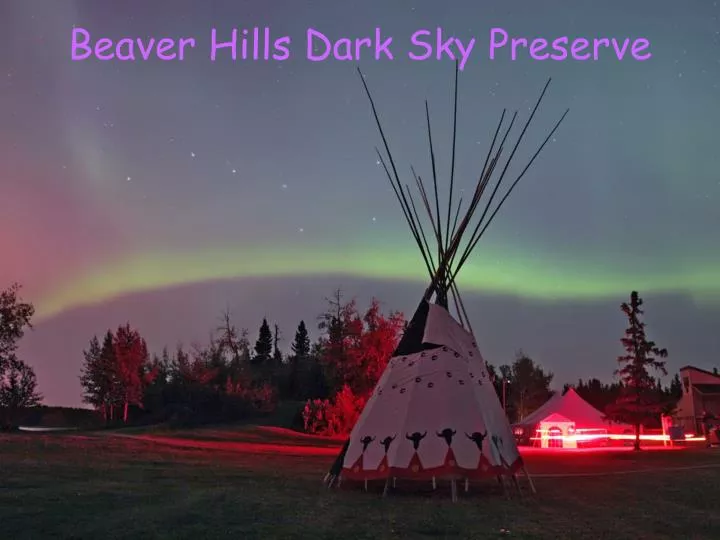 beaver hills dark sky preserve