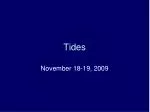 Tides - slide 1