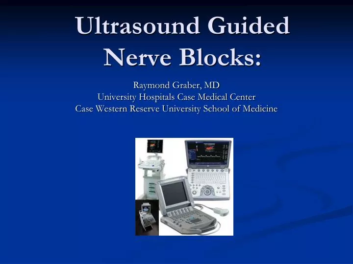 ultrasound guided nerve blocks