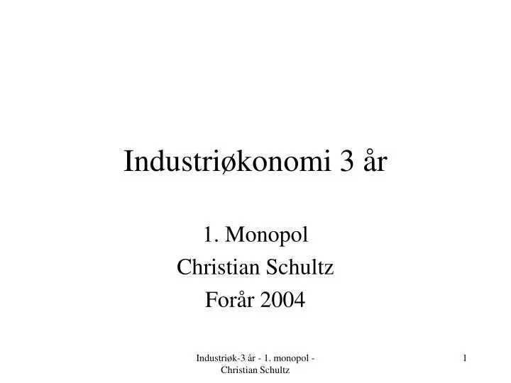 industri konomi 3 r