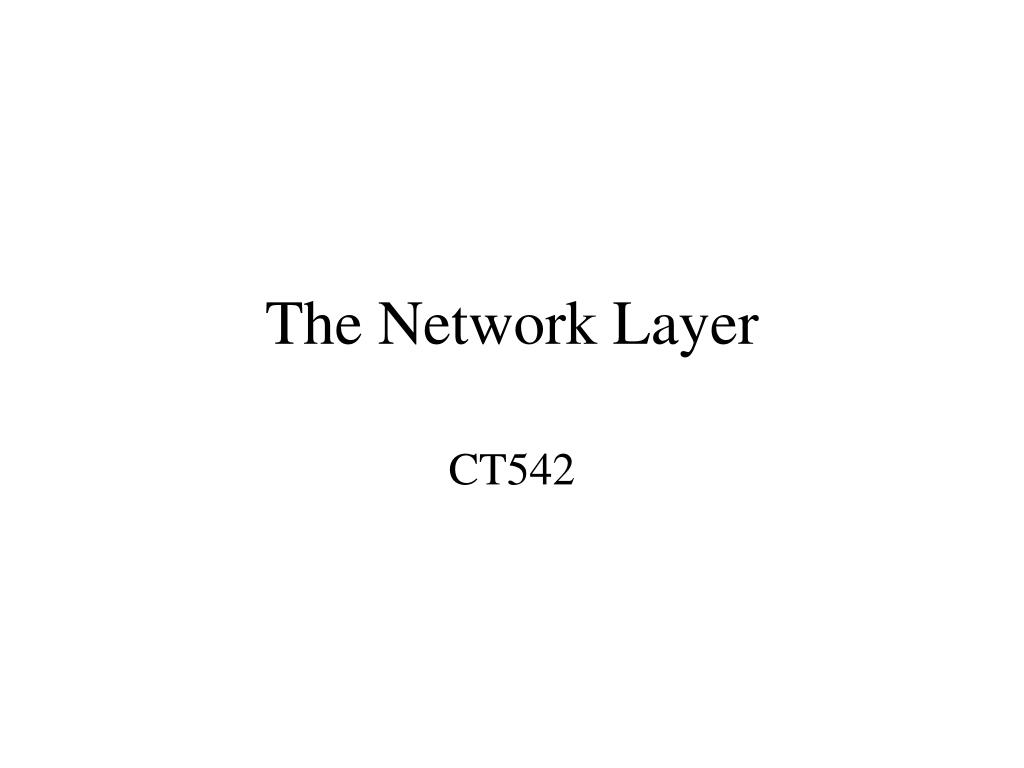 PPT - The Network Layer PowerPoint Presentation, free download - ID:4761714