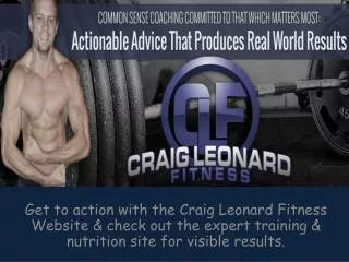 Craig Leonard Fitness Website