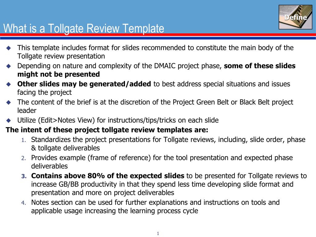 Tollgate Practice PPT - What is a Tollgate Review Template PowerPoint Presentation, free ...