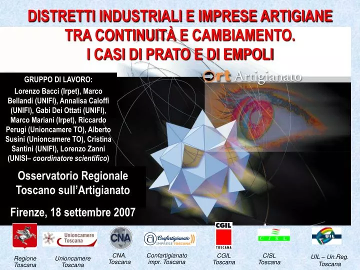 distretti industriali e imprese artigiane tra continuit e cambiamento i casi di prato e di empoli