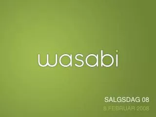 salgsdag 08