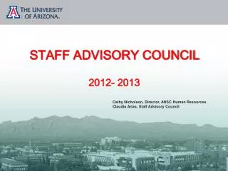 STAFF ADVISORY COUNCIL