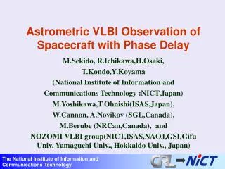 Astrometric VLBI Observation of Spacecraft with Phase Delay